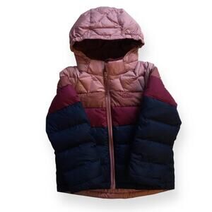 L.L. Bean colorblock down jacket